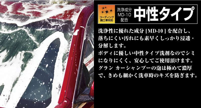 KYK Glanz カーシャンプー 超濃縮タイプ 600ml - NBSジャパン