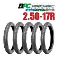 BPCタイヤシリーズ 2.50-17 TT L-803 リア 5本セット